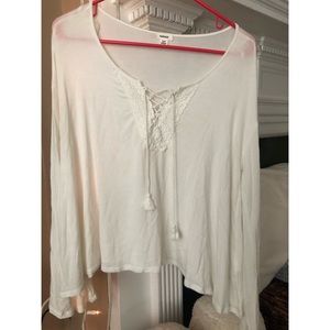 super soft bell sleeved top